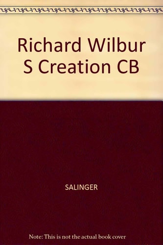 Richard Wilbur`s creation (Under discussion)