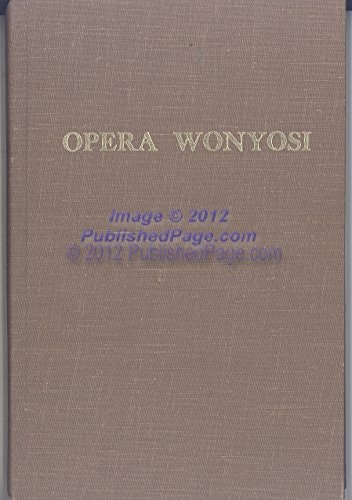 Opera Wonyosi