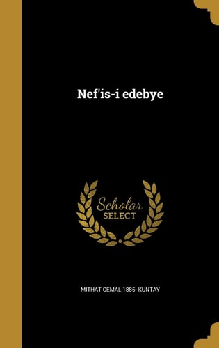 Nef`is-i edebye (Turkish Edition)