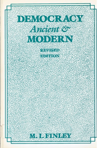 Democracy Ancient and Modern