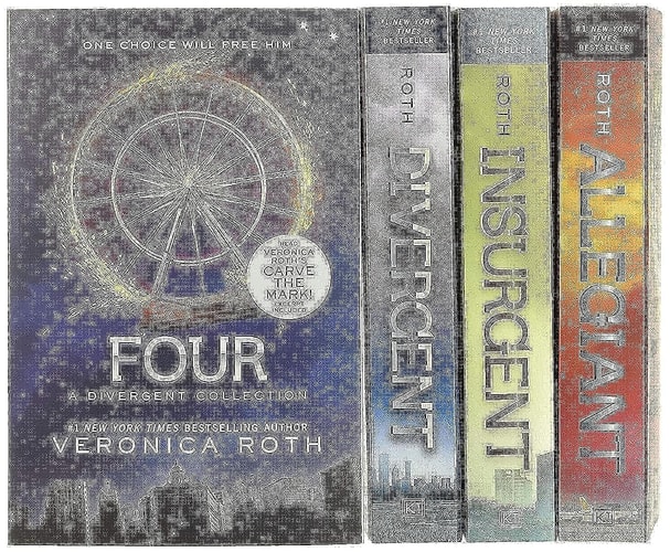 Divergent Series Four-Book Paperback Box Set: Divergent, Insurgent, Allegiant, Four