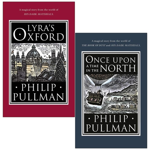 Philip Pullman His Dark Materials Collection 2 Books Set (Lyra`s Oxford, Once Upon a Time in the North)