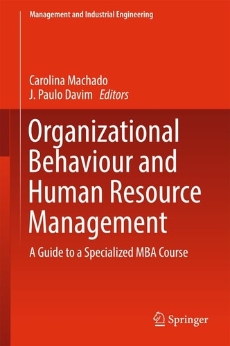 Organizational Behaviour and Human Resource Management (Management and Industrial Engineering)