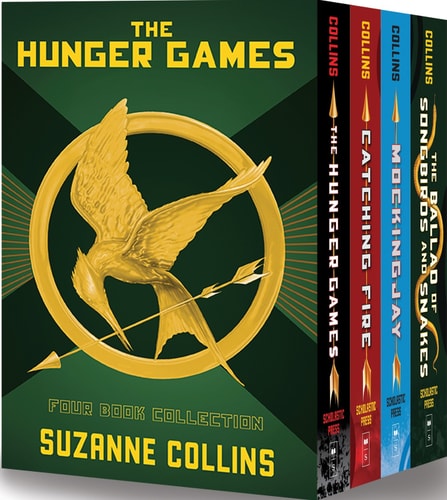 Hunger Games 4-Book Hardcover Box Set (The Hunger Games, Catching Fire, Mockingjay, The Ballad of Songbirds and Snakes)