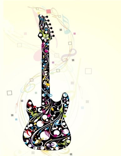 Guitar Tab Book: Blank Sheet Music For Guitar : Large Tablature Notebook For Composers : 150 Pages : Guitar Gifts