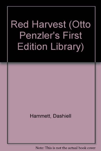 Red Harvest (Otto Penzler`s First Edition Library)