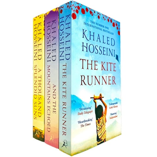 Khaled Hosseini Collection 3 Books Set (And the Mountains Echoed, A Thousand Splendid Suns, The Kite Runner)