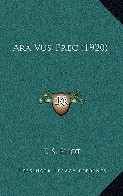 Ara Vus Prec (1920)
