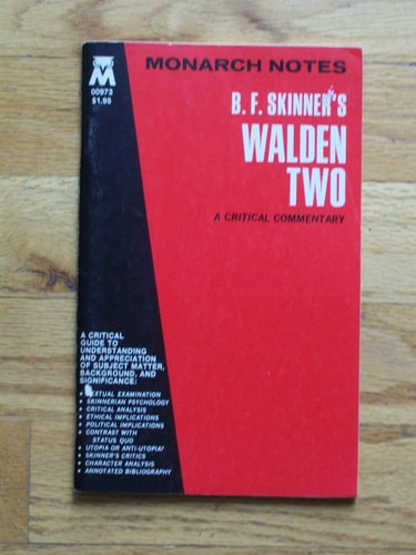 B.F. Skinner`s Walden 2