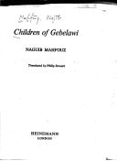 Children of Gebelawi (African writers series)