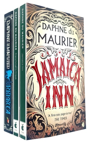 Virago Modern Classics Series Daphne Du Maurier 3 Books Collection Set (Rebecca, Jamaica Inn, Frenchman`s Creek)
