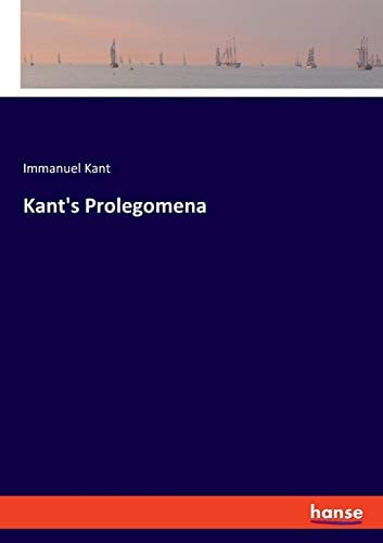 Kant`s Prolegomena