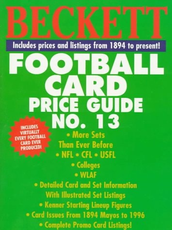 Beckett Football Card Price Guide