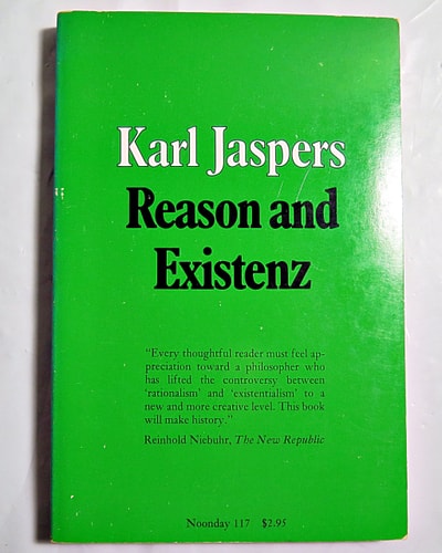 Reason and Existenz (Noonday Paperbacks)