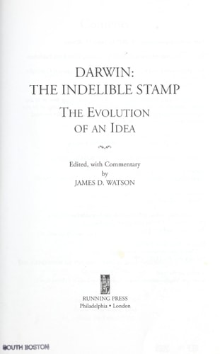 Darwin: The Indelible Stamp